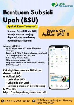 BSU Cair Tanpa Jasa Orang Lain, Waspadai Oknum yang Mengatasnamakan BPJS Ketenagakerjaan