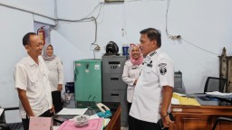 Pastikan Lingkungan Kerja Tetap Tertib, Bupati Marhaen Sidak Ruangan Setda Nganjuk