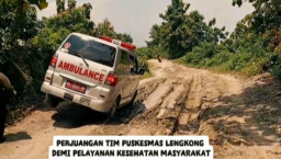 Terjebak Lumpur, Video Ambulans Kesulitan di Jalan Sumbermiri Mendapat Respon DPRD 