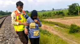 Tragedi Nyaris Terjadi! Masinis Gagalkan Bunuh Diri di Rel Nganjuk, KA Malioboro Ekspres Terlambat 13 Menit