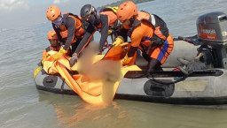 Nahas di Bawah Suramadu, Terseret Arus Saat Memancing, Mustofa Ditemukan Tewas 