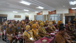 Bekerja dengan Hati, Melayani dengan Aksi, Pemkab Nganjuk Gelar Bimtek Excellent Service