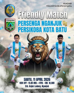 Persenga Nganjuk Siap Uji Coba Lawan Persikoba Batu, Panji LS: Momentum Bangkitkan Semangat