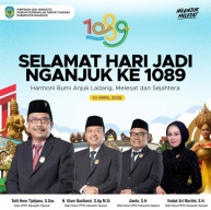 Nganjuk Genap Berusia 1089 Tahun, Harmoni, Melesat, dan Sejahtera