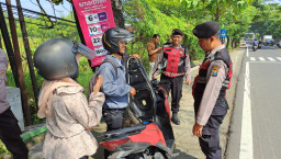 Pengamanan Pengesahan Warga Baru IKSPI Kera Sakti, Ratusan Personel Polres Nganjuk Diterjunkan