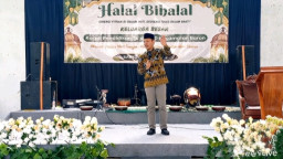 Suasana Hangat di Bulan Syawal, Disdik Nganjuk Gelar Halal Bi Halal Bersama Korwil Baron  