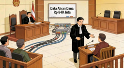 Aliran Dana Rp 840 Juta Terbongkar, Akankah Sidang Fiber Optik Nganjuk Seret Pejabat dan Rekanan
