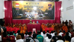 Misi Damai Lintas Agama, 58 Bhante Dunia Tiba di Klenteng Hok Yoe Kiong Nganjuk