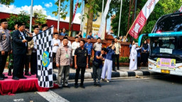 Lepas Ratusan Jemaah Haji, Bupati Nganjuk Titip Doa hingga Ingatkan Aturan Main di Tanah Suci