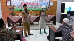 Jelang Idul Adha, Juleha & Takmir Lamongan Dibekali Teknik Sembelih Hewan Kurban Aman, Sehat, Utuh, Halal