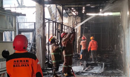 Kantor Travel Umrah dan Toko Busana di Jombang, Ludes Terbakar, Kerugian Capai Ratusan Juta