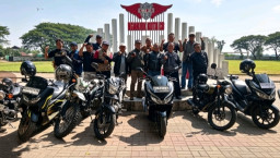Puluhan Mantan Kepala Sekolah Kediri Road Trip Jelajahi Pesona Bumi Anjuk Ladang