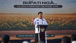 TNI AL Menurut Kang Marhaen Adalah Jembatan Emas Pemkab Nganjuk & Kementan