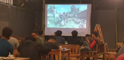 Sempat Mendapat Pertanyaan Berbau Intimidasi, Nobar Film Pesta Babi di Nganjuk Berjalan Lancar dan Aman