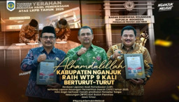 Alhamdulillah, Kabupaten Nganjuk Raih Opini WTP ke-9 Kali Berturut-turut