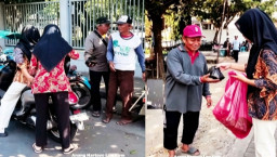 Konsisten Rawat Kepedulian, Aksi Nyata Anang Law Office Kertosono Berbagi di Jumat Berkah