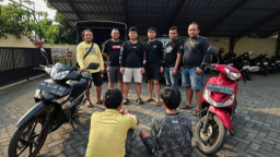 Gasak Motor Petani Nganjuk, Dua Maling Asal Kediri Babak Belur Dihajar Massa