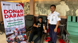 Wujud Kepedulian Sosial, KAI Gelar Aksi Donor Darah di Stasiun Blitar 