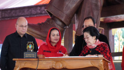 Resmikan Wajah Baru Istana Gebang, Megawati Ajak Kader PDIP Serap "Spirit" Perjuangan Bung Karno