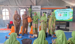 Muslimat NU Surabaya "Serbu" Taman Edukasi Bencana BPBD Jatim, Siap Jadi Garda Depan Mitigasi