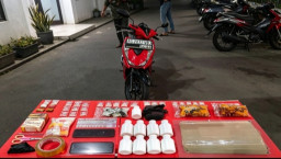 Bongkar Jaringan Narkoba, Sita Puluhan Paket Sabu & Ribuan Pil, Polres Nganjuk Gulung Pengedar Asal Prambon