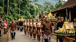 7 Gadis, 7 Sumber Air, 7 Hari, Ritual Sakral Penjaga Hutan di Lereng Gunung Pandan