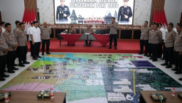Cegah Gesekan, Polres Blitar Matangkan Strategi "Tactical Floor Game" Jelang Suroan Agung