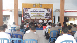 Perkuat Sinergitas 3 Pilar, Kapolres Blitar Blusukan Cek Kesiapan Polsek Talun dan Gandusari