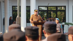 Amankan Pengesahan 3.300 Warga Baru PSHT, 1.720 Personel Gabungan Siaga Satu di Nganjuk