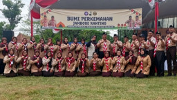 Pupuk Integritas Sejak Dini, Jambore Ranting Nganjuk Sukses Cetak Penggalang Tangguh Berkarakter
