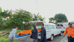 Tragedi Waduk Kalimati, Motor Melaju Kencang, Dua Warga Nganjuk Ditemukan Tewas Tenggelam