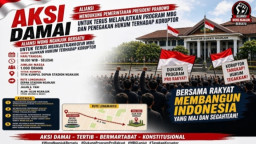 Kawal Program Pusat, Aliansi Wong Nganjuk Bersatu Suarakan Dukungan untuk Makan Bergizi Gratis dan Pemberantasan Korupsi