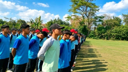 Pacu Kedisiplinan Meski Waktu Mepet, Paskibraka Kecamatan Baron Intensifkan Latihan Jelang HUT ke-81 RI