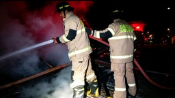 Korsleting Listrik Picu Kebakaran Hebat di Nganjuk, Rumah Warga Gondangkulon Ludes Diamuk 'Jago Merah'