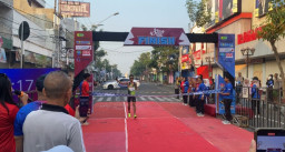 Meriahkan Hari Keluarga Nasional, Dinas PPKB Nganjuk Sukses Gelar Run Fest Family 2026