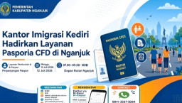 Bikin Paspor Gak Pakai Ribet, Warga Nganjuk Bisa Urus Paspor Sambil Jalan-Jalan di CFD Minggu Ini