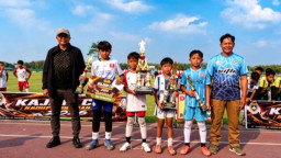 Stadion Bung Sumardji Gemuruh, Kejari Nganjuk Sukses Gelar Turnamen U-11