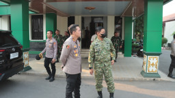 Perkuat Stabilitas Kamtibmas, Sinergitas TNI - Polri di Nganjuk Kian Kokoh