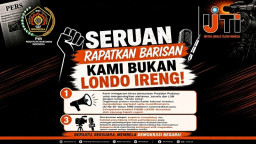 Tolak Keras Istilah "Londo Ireng", PWI dan IJTI Nganjuk Serukan Persatuan Jaga Kemerdekaan Pers