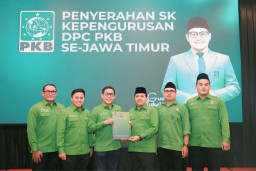 Tancap Gas Usai Terima SK, Kang Ulum Instruksikan Pengurus PKB Nganjuk Langsung Kerja Nyata
