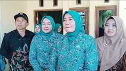 Pertahankan Tradisi Juara, Desa Gebangkerep Gebrak Lomba 10 Program Pokok PKK Nganjuk