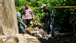 Penemuan Kerangka Pemuda di Sumur Tua Gegerkan Warga Prambon Nganjuk 