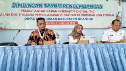 Bimtek PID Digitalisasi Pembelajaran, Disdik Nganjuk Perkuat Kemampuan Satuan Pendidikan Non Formal 