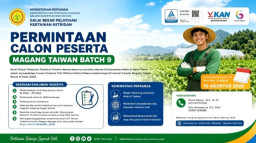 Peluang Emas Petani Muda Nganjuk, Dinas Pertanian Buka Pendaftaran Magang ke Taiwan Tahun 2026
