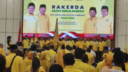 Rakerda 2026, Golkar Jombang Bentuk Pasukan Muda Gen Z Hingga Tingkat Desa