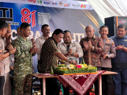 Hadiri Puncak HUT ke-28 IJTI Pokja Nganjuk, Kang Marhaen Puji Peran Jurnalis Bagi Pembangunan Daerah