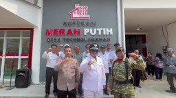 Genjot Potensi Ekonomi Desa, Kades Tekenglagahan Kenalkan KDMP di Momen Upacara Kemerdekaan 