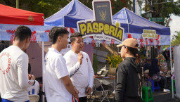 Berburu Paspor Sambil Olahraga, Imigrasi Blitar Gelar Layanan 'Pasporia' di CFD Tulungagung