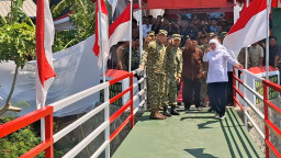 Diresmikan Presiden Prabowo, Jembatan Perintis Garuda di Nganjuk Jadi Simbol Kemanunggalan