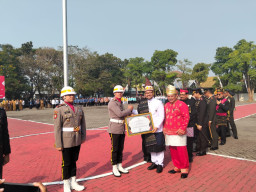 Inisiator Satgas PALMERA, Kasat Intelkam Polres Nganjuk Raih Penghargaan Spesial dari Bupati di HUT ke-81 RI